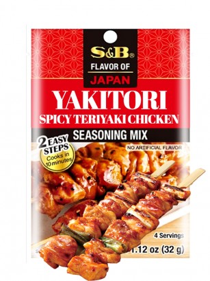 Sazonador para Pollo Teriyaki Picante para 4 Raciones.