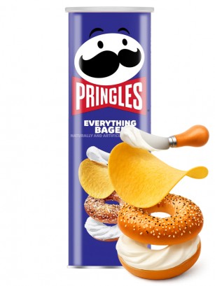 Pringles Everything Bagel 158g.
