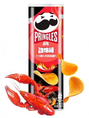 Pringles Super Hot sabor Cangrejo Picante | Receta de Sichuan 110 grs.
