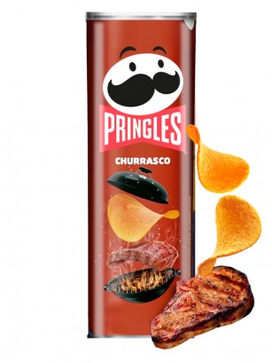 Pringles sabor Churrasco Brasileño 120 grs.
