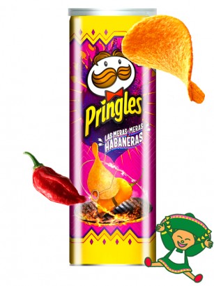 Pringles Las Meras-Meras Habaneras | Sabor Habanero | PURO MÉXICO!! 124 grs.