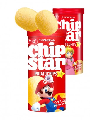 Patatas Chips Star Ligeramente Saladas | Edición Super Mario | 2 Diseños Aleato. 45 grs.