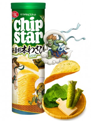 Patatas Chips Star con Wasabi | Edición Dios Tawaraya | BIG 105g.