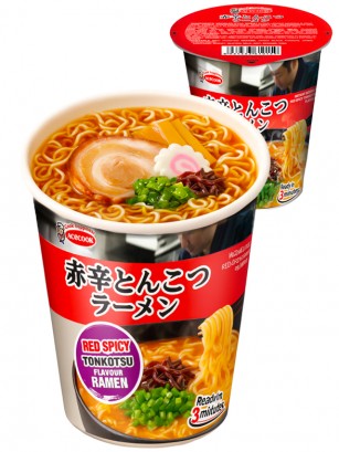 Fideos Ramen Ippin | Receta Tonkotsu Picante | CUP 73g.