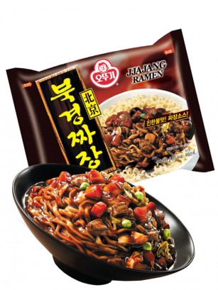 Fideos Ramen Coreanos Salteados con Salsa Chajang | Receta Antigua 135 grs.