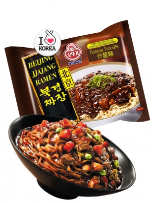 Fideos Ramen Coreanos Salteados con Salsa Chajang | Receta Antigua 135g.