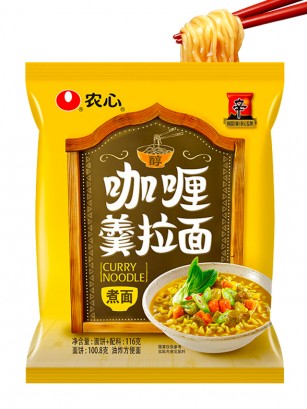 Fideos Ramen Coreanos al Curry 116 grs.
