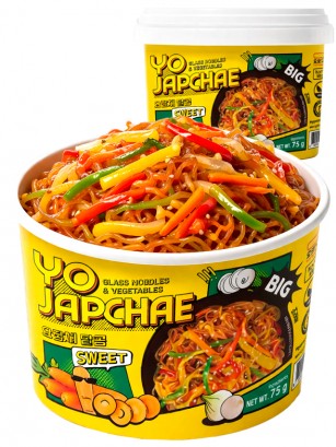 Fideos YO Japchae Coreanos Instantáneos 75g.