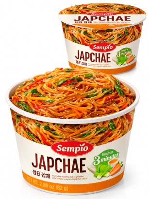 Fideos Japchae Coreanos Instantáneos | Sempio 82g.