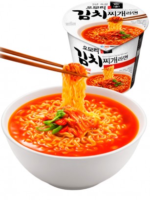 Fideos Ramen Coreano Omori Kimchi Stew | BIG BOL 150g.