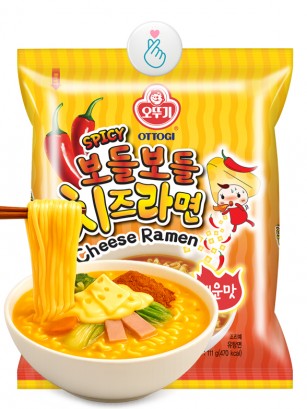 Ramen Coreano de Queso Picante | Cheese Ramyun 111g.