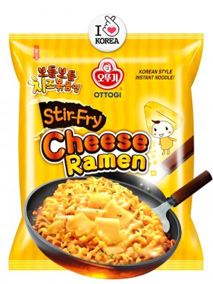 Ramen Salteado Coreano de Queso Picante | Cheese Ramyun 120g.