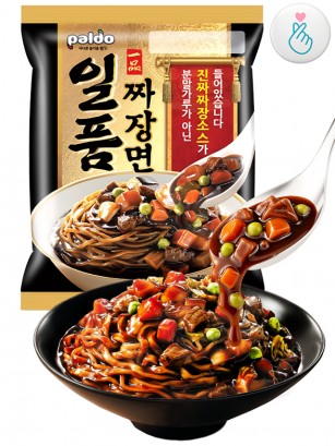 Ramen Coreanos Salteados con Carne y Salsa Chajang Fresca | Gold Premium