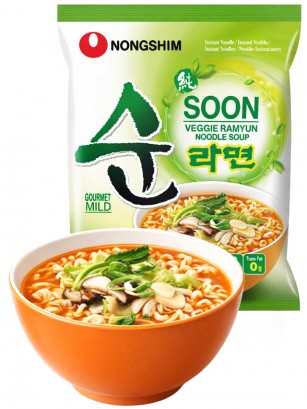 Fideos Ramen Coreanos Veggie Soon | Apto para Veganos