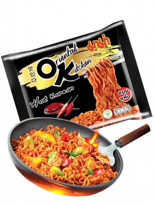 Fideos Ramen Salteados Estilo Coreano | Muy Picantes 85 grs.