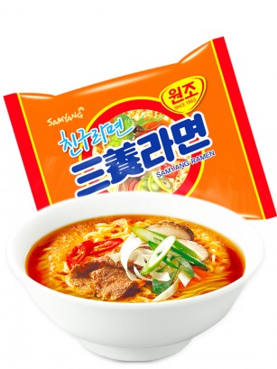 Fideos Ramen Coreano Samyang Picante | Orange Bag