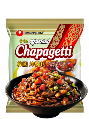 Fideos Ramen Coreanos Salteados Chapagetti con Salsa Chajang 140 grs