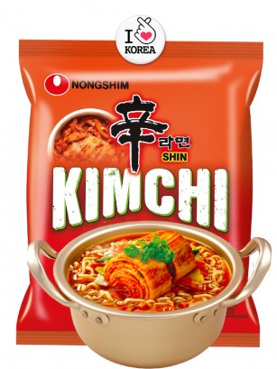 Fideos Ramen Coreanos Shin Ramyun Kimchi | Premium 120g.