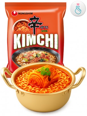 Fideos Ramen Coreanos Shin Ramyun Kimchi | Premium 120g.