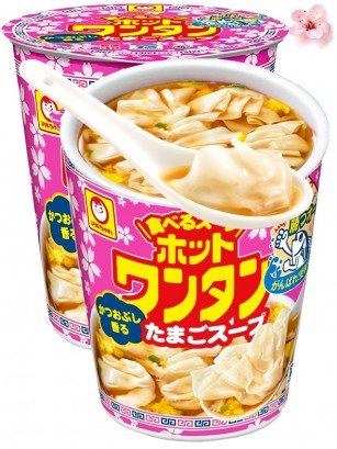 Wontons Maruchan Sopa de Huevo y Dashi | Edición Sakura 47 grs.