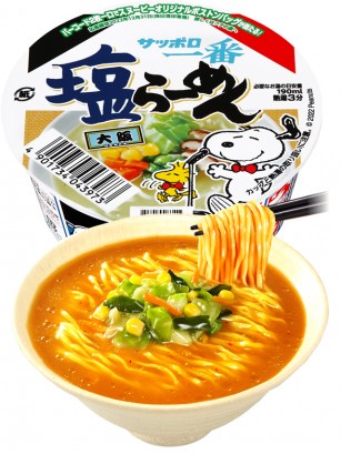 Fideos Ramen Shio Receta Japonesa de Sapporo | Edición Snoopy 75 grs.