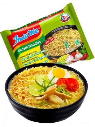 Ramen Indomie de Verduras y Lima 75 grs.