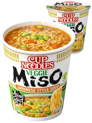 Fideos Miso Veggie Estilo Japonés | My Nissin Cup