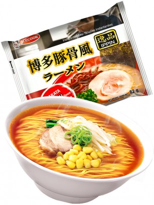 Fideos Ramen Ippin | Receta Tonkotsu de Hakata | TOP VENTAS 82g.