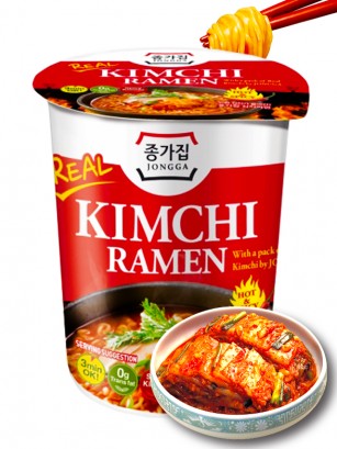 Fideos Ramen Coreanos con Kimchi | Cup Premium