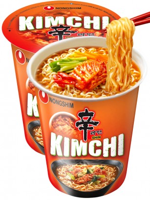 Fideos Ramen Coreanos con Kimchi | Cup Edition 75g.