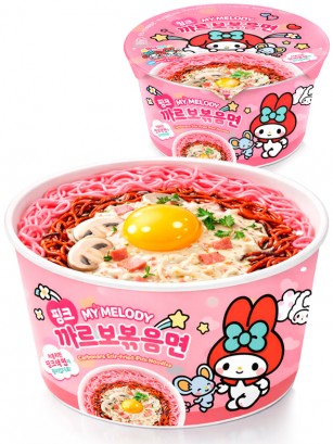 Fideos Rosas de Carbonara | My Melody 118g.