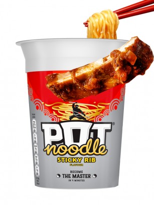 PoP PoT Noodles Sabor Costillas 90 grs.