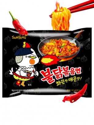 Fideos Ramen Coreano Salteado Wok ULTRA HOT Chicken | Bag