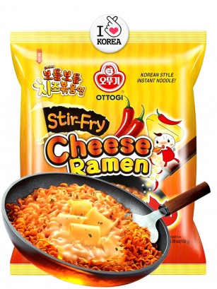 Ramen Coreano Salteado de Queso Picante | Cheese Ramyun 130g.