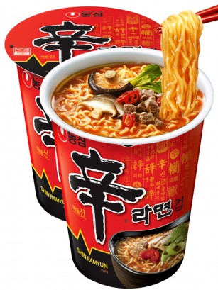 Fideos Ramen Coreanos  Shin Ramyun | Cup 68 grs.