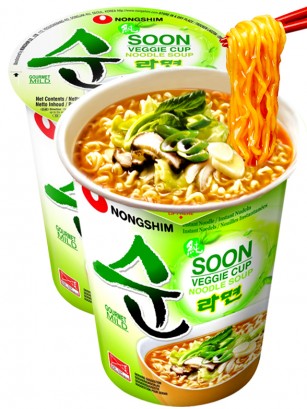Fideos Ramen Coreanos Veggie Soon | Veganos | Cup Edit.