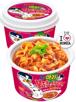 Fideos Ramen Coreano Buldak Dangmyeon Spicy | Bowl 155 grs.
