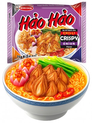 Ramen Vietnamita Picante con Cebolla Crispy 75g.