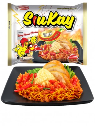 Ramen Salteado Vietnamita de Pollo con Queso Picante 127g.