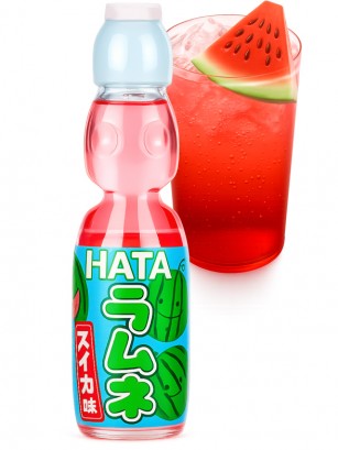 Soda Ramune Sandía | Edición Matsuri Kawaii Hata 200 ml.