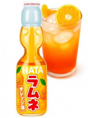 Soda Ramune de Naranja | Hata 200 ml.