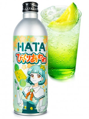 Soda Ramune Hata de Melón | Anime Idol | Botella Metalica 500 ml.