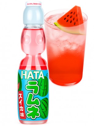 Soda Ramune Sandía | Edición Matsuri Kawaii Hata 200 ml.