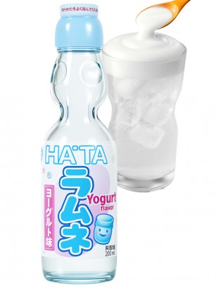 Soda Ramune Sabor Yogur | Matsuri Kawaii Hata 200 ml.