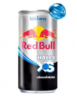 Bebida Energética Red Bull Sabor Caramelos Halls XS | 170 ml.