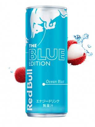 Bebida Energética Red Bull de Lichi | The Blue Edition 250 ml.