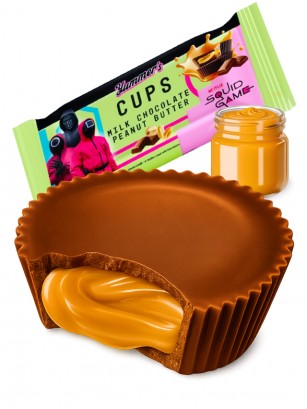Chocolatinas de Crema de Cacahuete | El Juego del Calamar 40g.