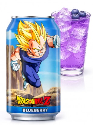 Refresco Blueberry | Kawaji x Dragon Ball Z | Vegeta Super Saiyan 330 ml.