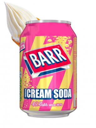 Soda Barr Ice Cream | Sabor Helado de Vainilla 330 ml.