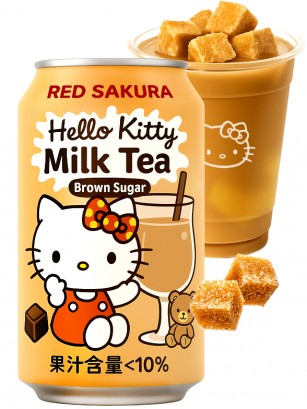Milk Tea con Azúcar Moreno | Hello Kitty | 310 ml.